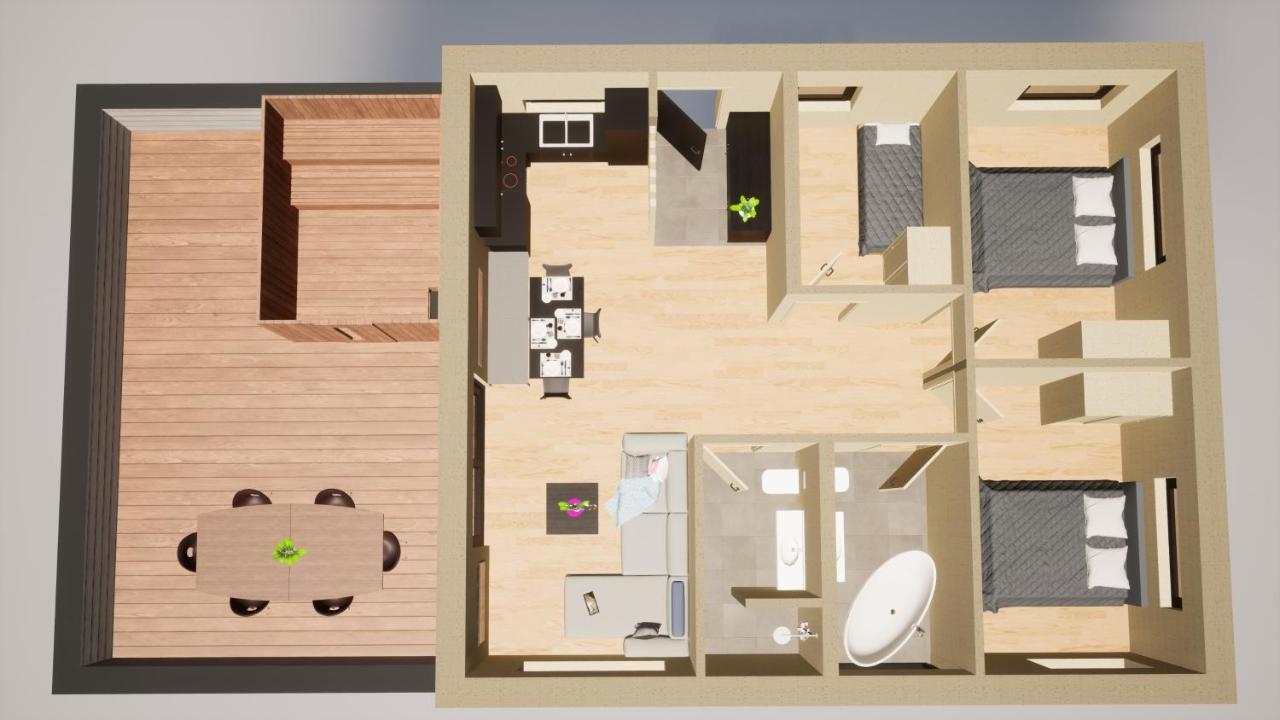 Black Forest Lodges - Gehobene Ferienwohnungen Mit Privatsaunas 툴페스 외부 사진
